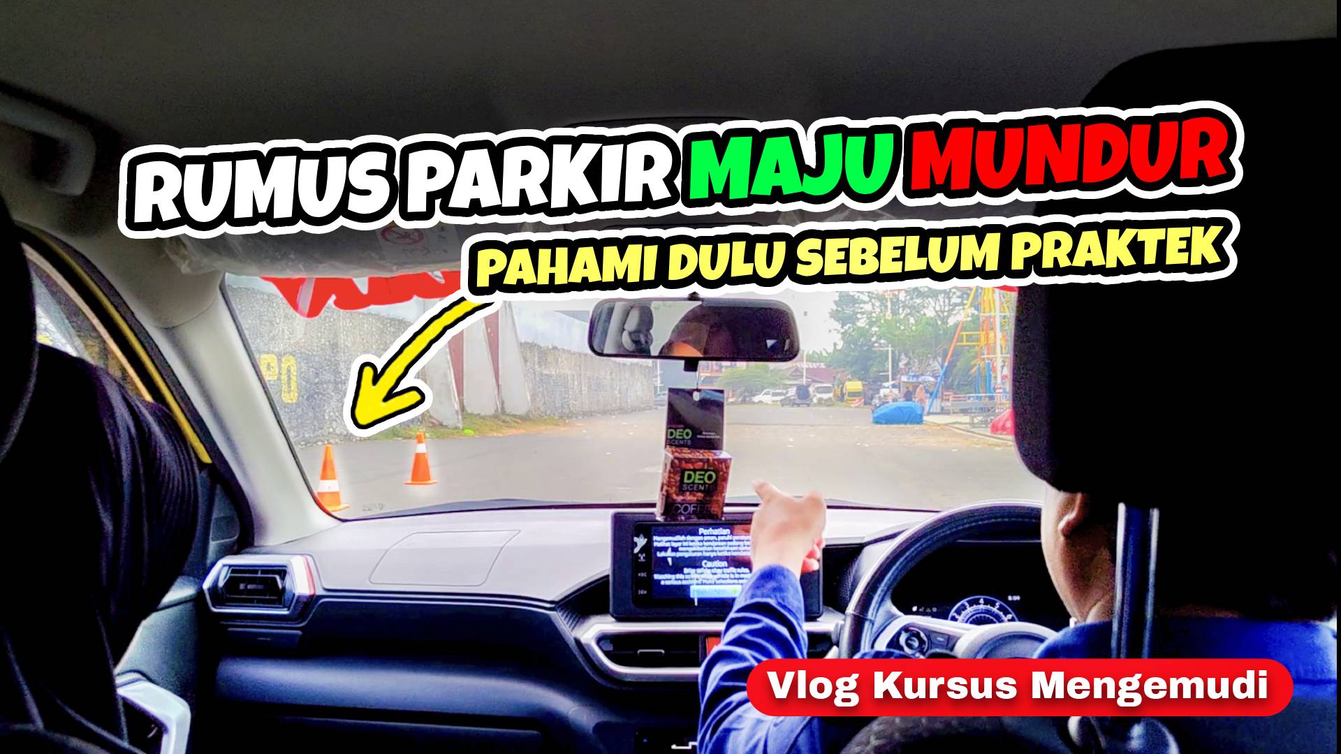 Panduan Parkir Maju dan Mundur untuk Pemula, HLR KURSUS Bagikan Teknik dan Patokan Praktis